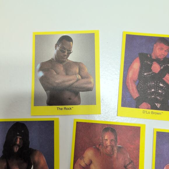 VTG 1998 WWF 2nd Edition Trivia Game Wrestler Cards - Picture 6 of 11